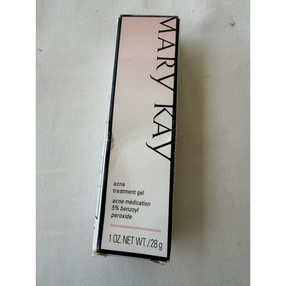 Mary Kay Acne Treatment Gel 5% Benzoyl Peroxide 1 oz Blemish 043125 NOS - Picture 2 of 3